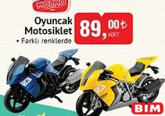 Molmo Oyuncak Motosiklet