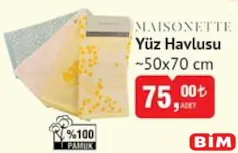 Maisonette Yüz Havlusu 50x70 cm