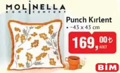 Molinella Punch Kırlent