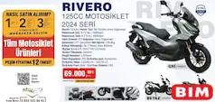 Skyjet Rivero 125 cc Motosiklet 2024 Seri