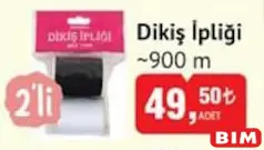 Dikiş İpliği 2'li 900 m