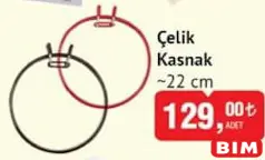 Çelik Kasnak 22 cm