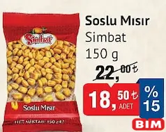 Simbat Soslu Mısır 150 g