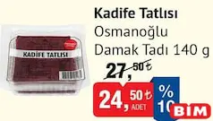 Osmanoğlu Damak Tadı Kadife Tatlısı 140 g