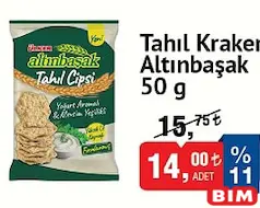 Ülker Altınbaşak Tahıl Kraker 50 g