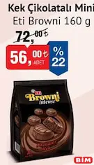 Eti Browni Kek Çikolatalı Mini 160 g