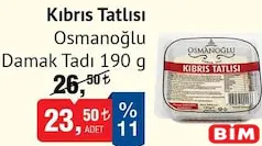 Osmanoğlu Damak Tadı Kıbrıs Tatlısı 190 g