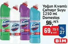 Domestos Yoğun Kıvamlı Çamaşır Suyu 1250 ml