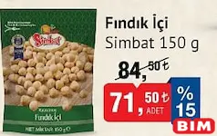 Simbat Fındık İçi 150 g