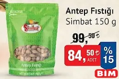 Simbat Antep Fıstığı 150 g