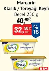 Becel Margarin Klasik/Tereyağı Keyfi