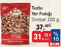 Simbat Tuzlu Yer Fıstığı 200 g