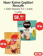 Nescafe Sütlü Köpüklü Latte 10x14.5 gr