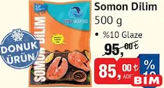 Somon Dilim 500 g %10 Glaze