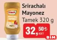 Tamek Srirachalı Mayonez 320 g