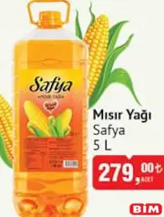 Safya Mısır Yağı 5 L