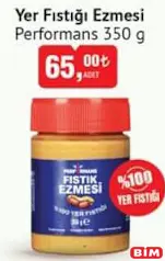 Performans Yer Fıstığı Ezmesi 350 g