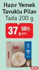 Tada Hazır Yemek Tavuklu Pilav 200 g