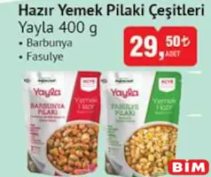 Yayla Hazır Yemek Pilaki Çeşitleri Barbunya Fasulye 400 g