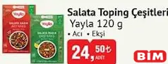 Yayla Salata Toping Çeşitleri 120 g