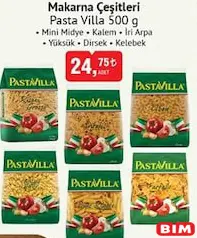 Pastavilla Makarna Çeşitleri 500 g