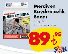 Boss Tape Merdiven Kaydırmazlık Bandı