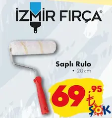 İzmir Fırça Saplı Rulo 20 cm