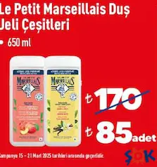 Le Petit Marseillais Duş Jeli Çeşitleri 650 ml