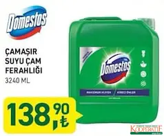 Domestos Çamaşır Suyu Çam Ferahlığı 3240 L