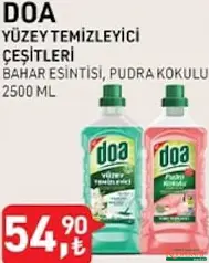 Doa Pudra Kokulu Yüzey Temizleyici 2.5 lt