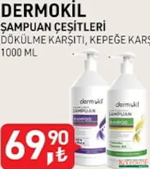 Dermokil Kepeğe Karşı Şampuan 1000 ml