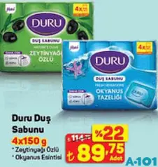 Duru Duş Sabunu 4x150 g Duru Duş Sabunu 4x150 g