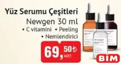 Newgen Yüz Serumu Çeşitleri 30 ml