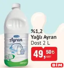 Dost %1,2 Yağlı Ayran 2 L