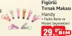 Handy Figürlü Tırnak Makası