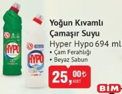 Hyper Hypo Yoğun Kıvamlı Çamaşır Suyu 694 ml