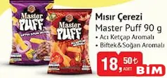 Master Puff Mısır Çerezi 90 g