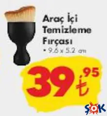 Araç İçi Temizleme Fırçası