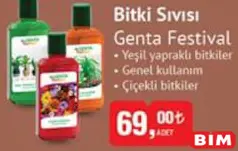 Genta Festival Bitki Sıvısı