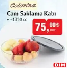 Colorina Cam Saklama Kabı 1350 cc