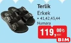 Terlik Erkek