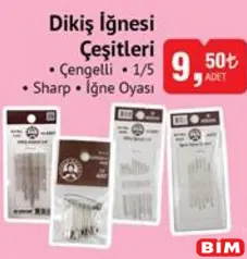 Ören Bayan Dikiş İğnesi Çeşitleri