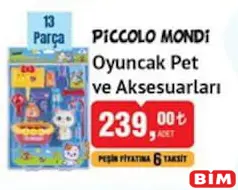 Piccolo Mondi Oyuncak Pet ve Aksesuarları