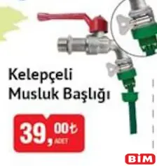 Garden Ware Kelepçeli Musluk Başlığı