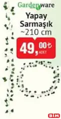 Gardenware Yapay Sarmaşık 210 cm