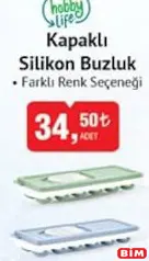 Hobby Life Kapaklı Silikon Buzluk