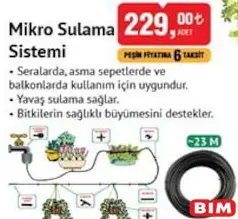 Garden Ware Mikro Sulama Sistemi 23 m