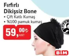 Ören Bayan Fırfırlı Dikişsiz Bone