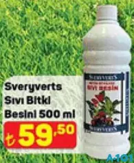 Sveryverts Sıvı Bitki Besini 500 ml