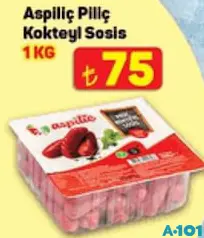 Aspiliç Piliç Kokteyl Sosis 1 kg